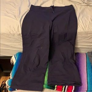 Navy Capri pants lululemon